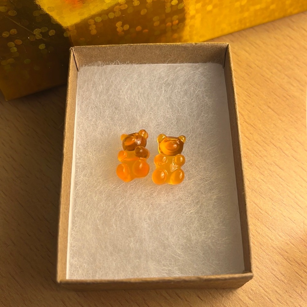 SALE💫5/$25💫Gummy bear Earrings Handmade